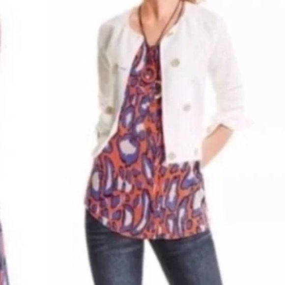 CAbi Isla Cami leopard print button front szM - Picture 7 of 12